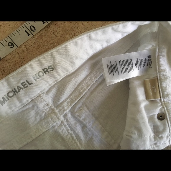 Michael Kors White Jean Pants🌸 - Picture 5 of 5